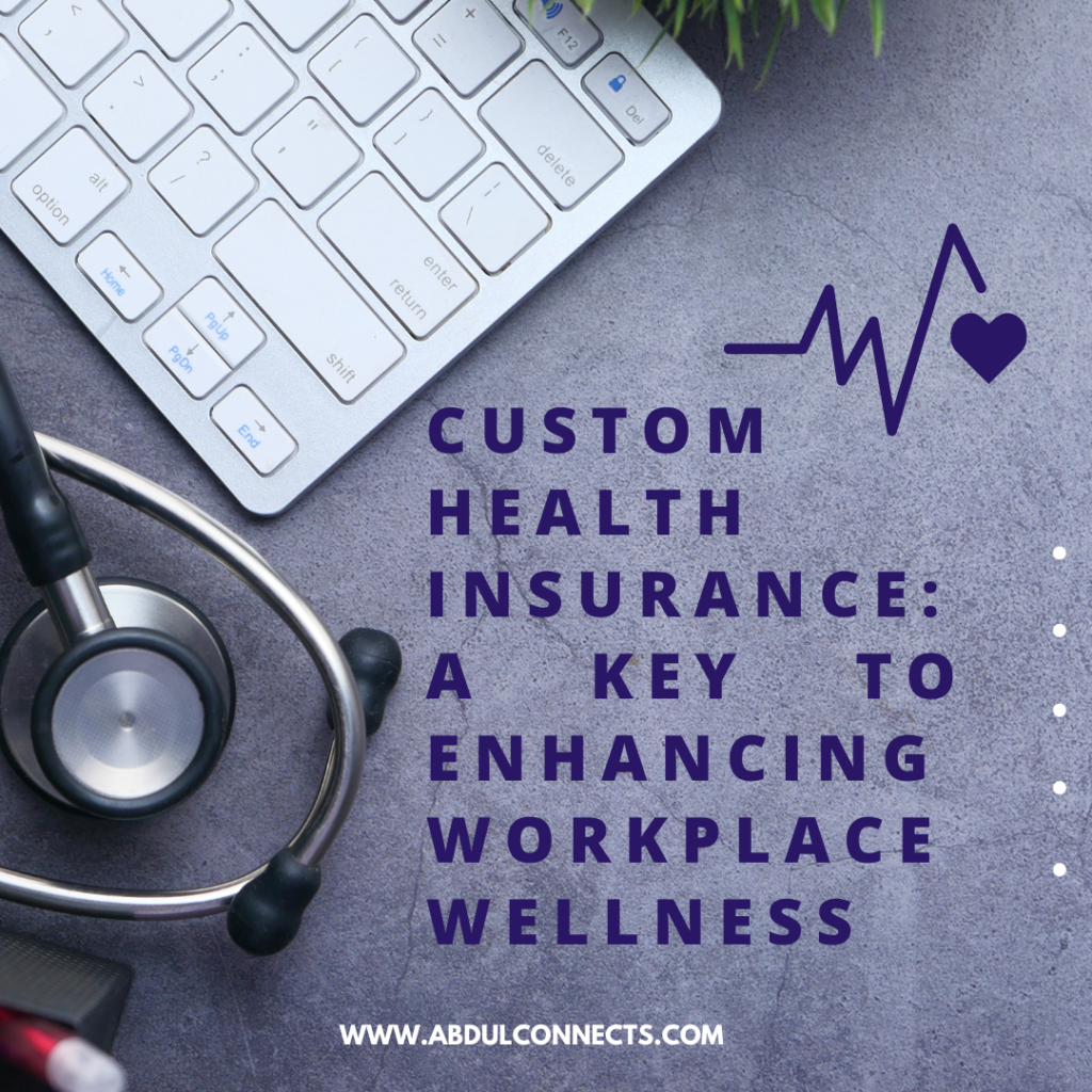 Custom Health Insurance: A Key to Enhancing Workplace Wellness Custom health insurance plans are becoming an essential tool in promoting workplace health and well-being. As businesses recognize the value of investing in employee wellness, these personalized insurance plans are proving to be both beneficial for employees and strategic for companies aiming to boost productivity and retention.