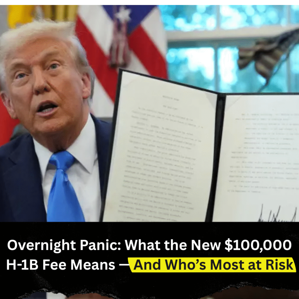White House clarifies Trump’s $100,000 H-1B visa fee after confusion among U.S. companies