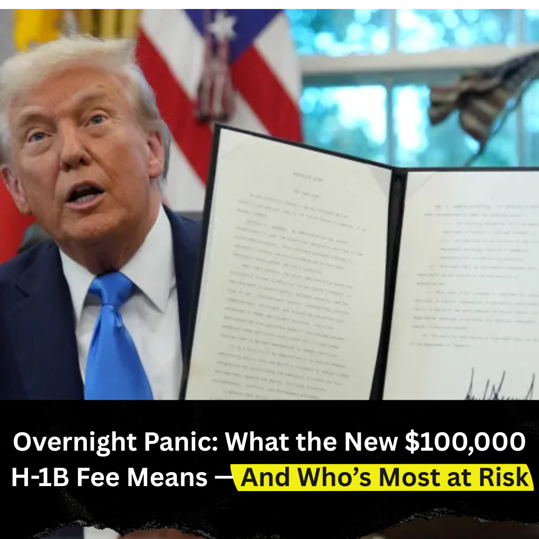White House clarifies Trump’s $100,000 H-1B visa fee after confusion among U.S. companies